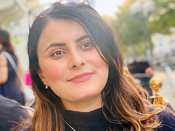 Foto på Sara Taufik.